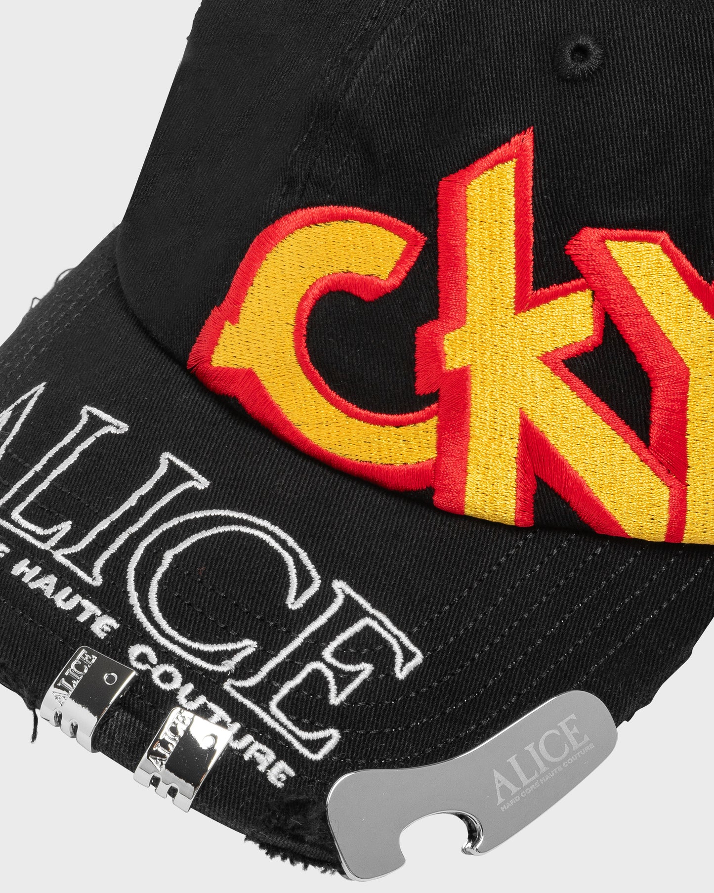 ALICE/CKY LOGO CAP (BLACK)