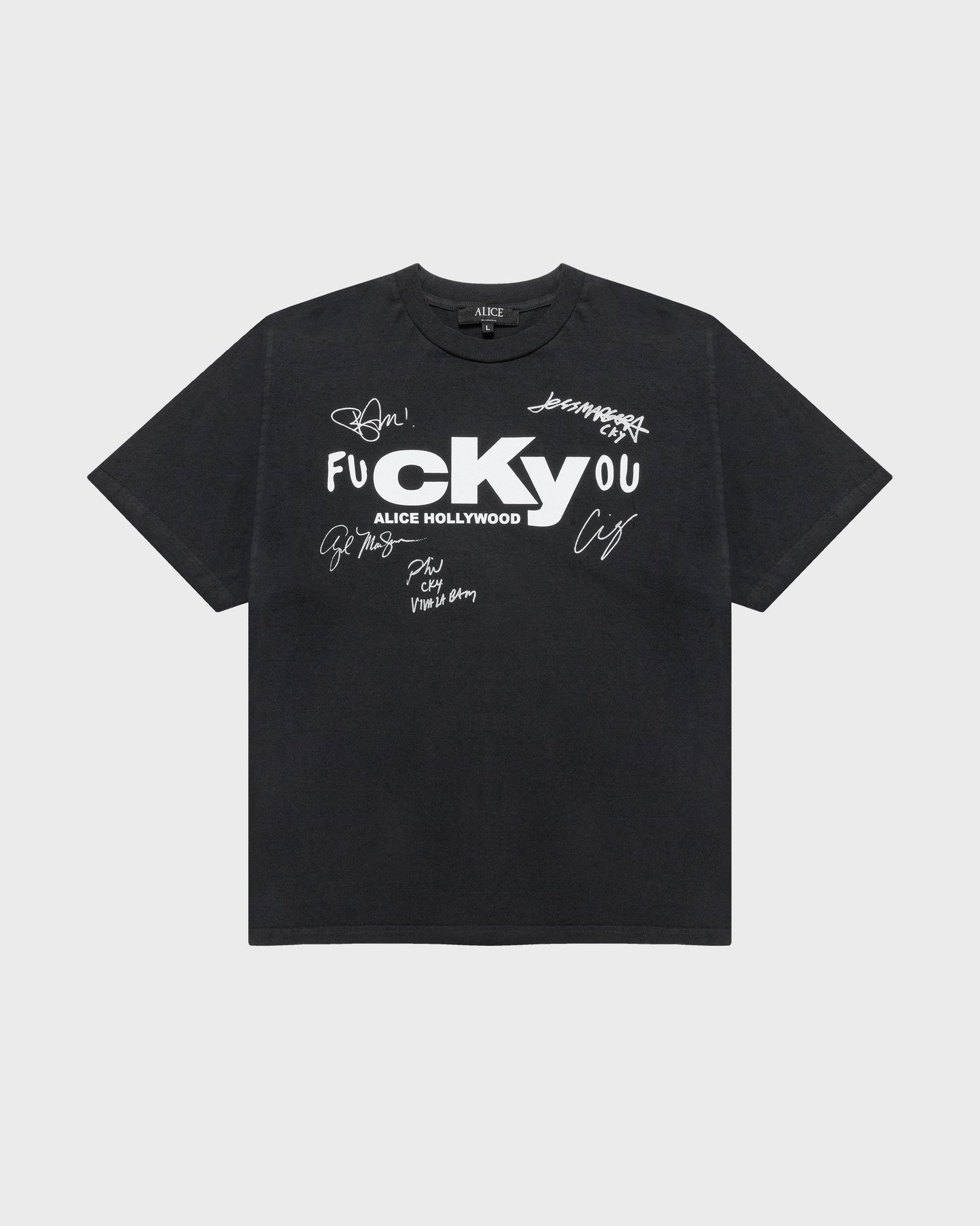CKY AUTOGRAPH T-SHIRT (BLACK)