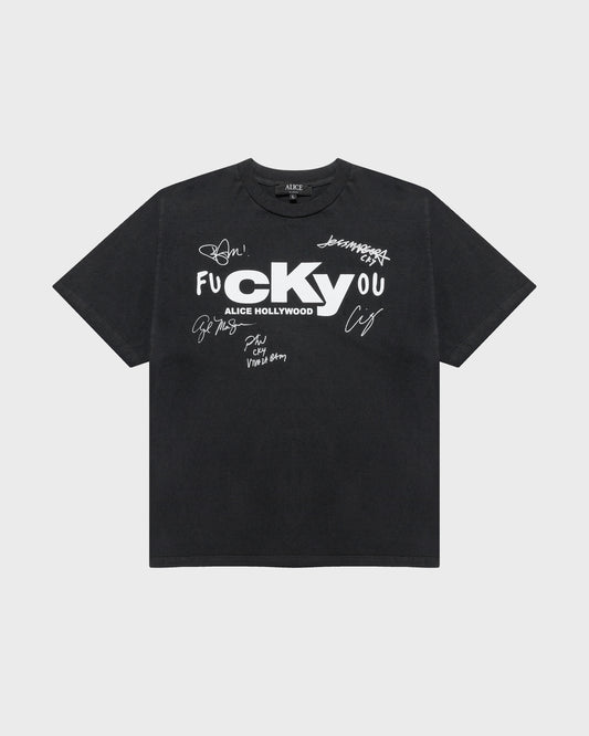 CKY AUTOGRAPH T-SHIRT (BLACK)