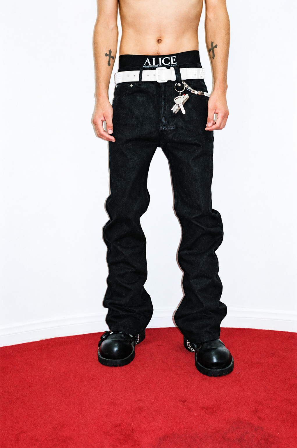 PALLADIUM JEANS (BLACK WAX)